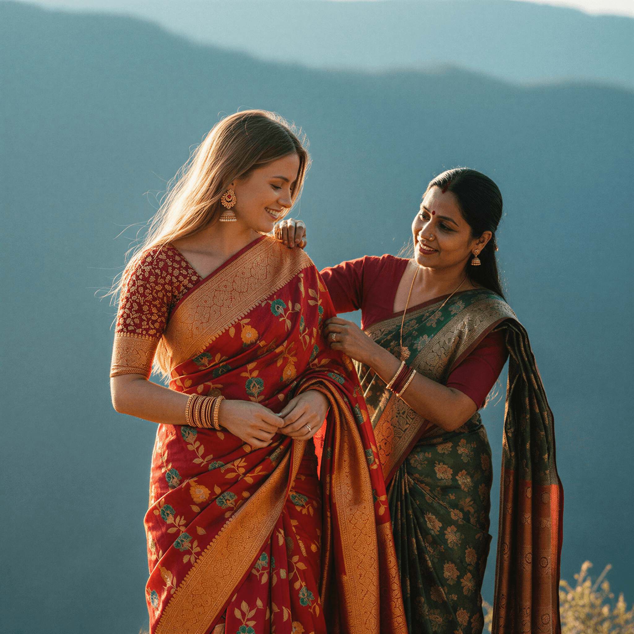 Immersive travel cultural moment