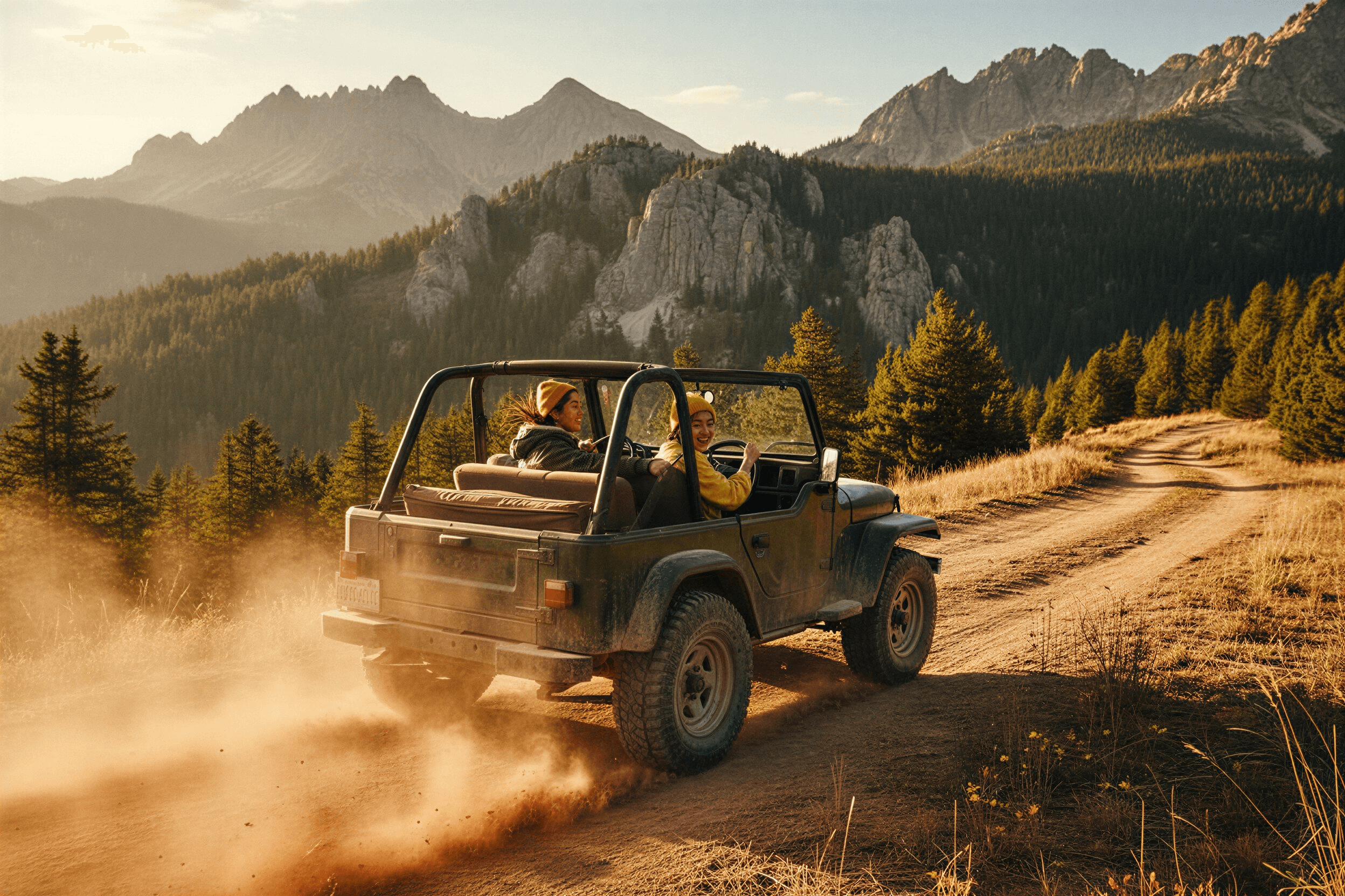 Spacious vans for families & groups