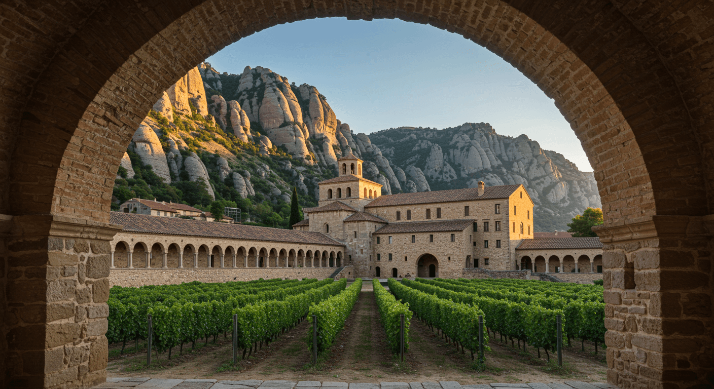 Montserrat Magic Escape: Scenic Monastery & Wine Experience from Barcelona