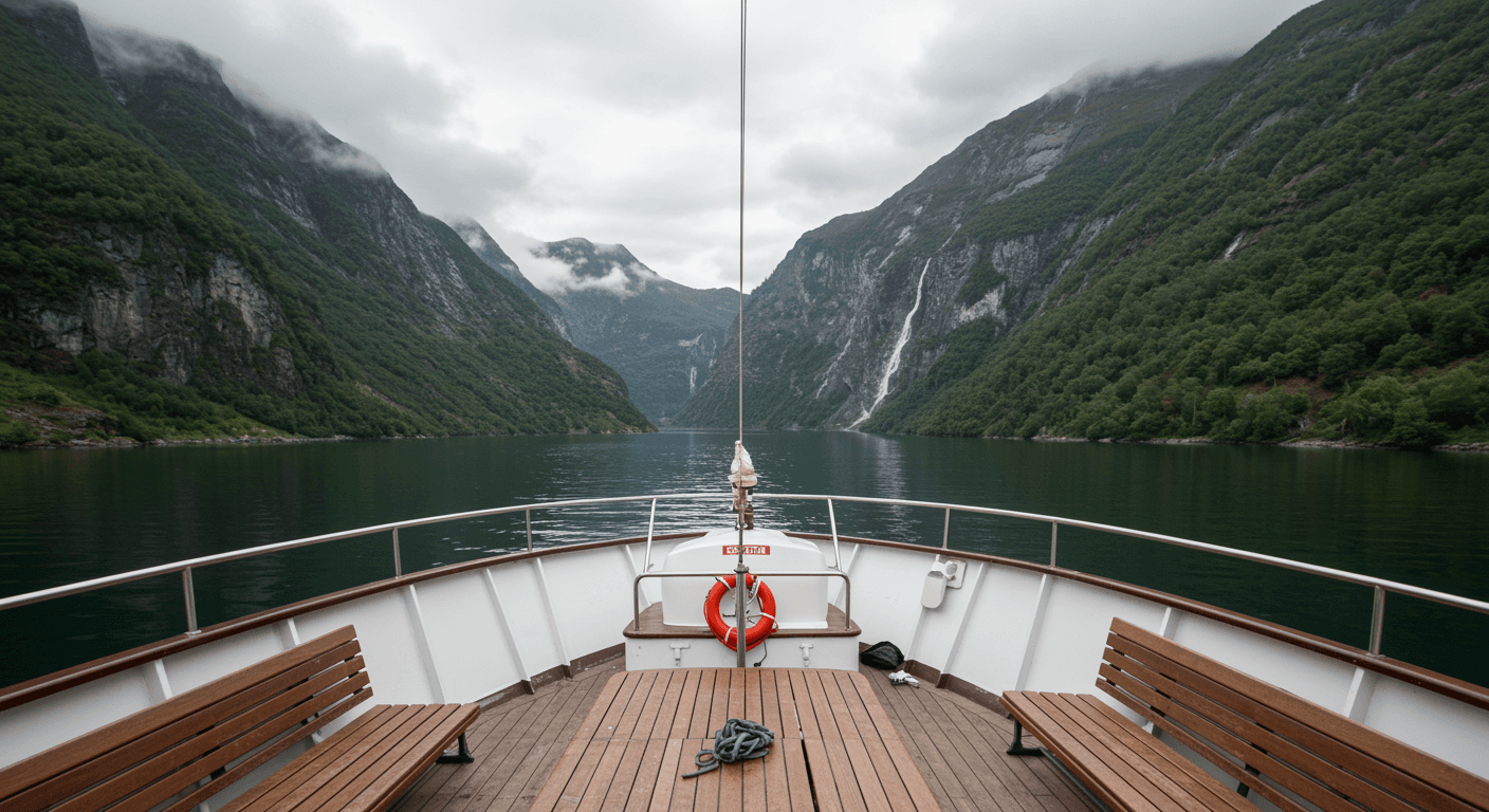 Nordic Legends Voyage: Private Modalen Fjord Cruise from Bergen